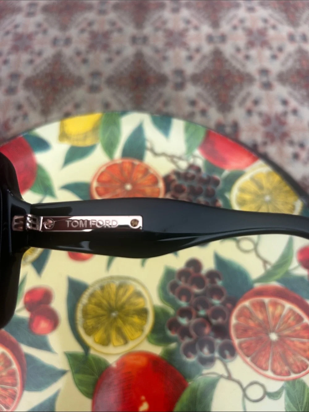 Tom Ford Black Oversized Square Women's Sunglasses NWT